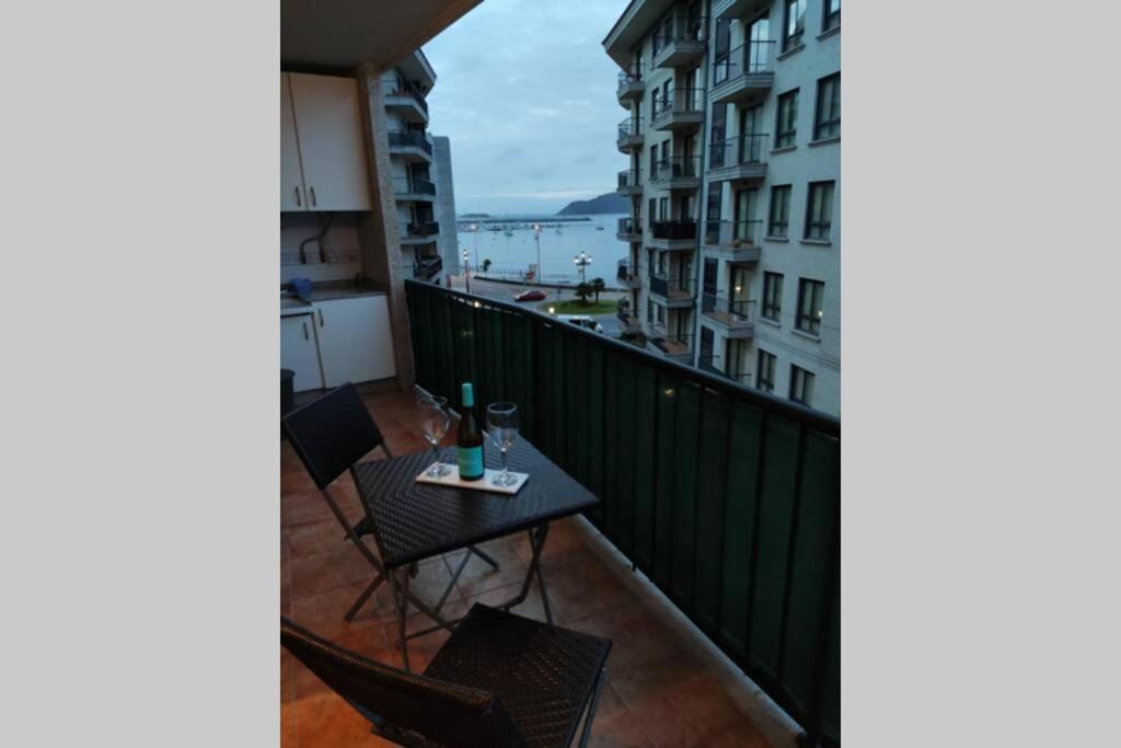 Piso Céntrico con Terraza y Garaje Para Tu Familia Baiona Exterior foto